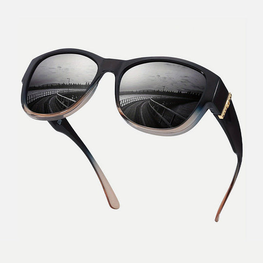 🔥 50% OFF TODAY! 😎 Oversized Fit-Over Sunglasses for Women ✨ Wear Comfortably Over Prescription Glasses