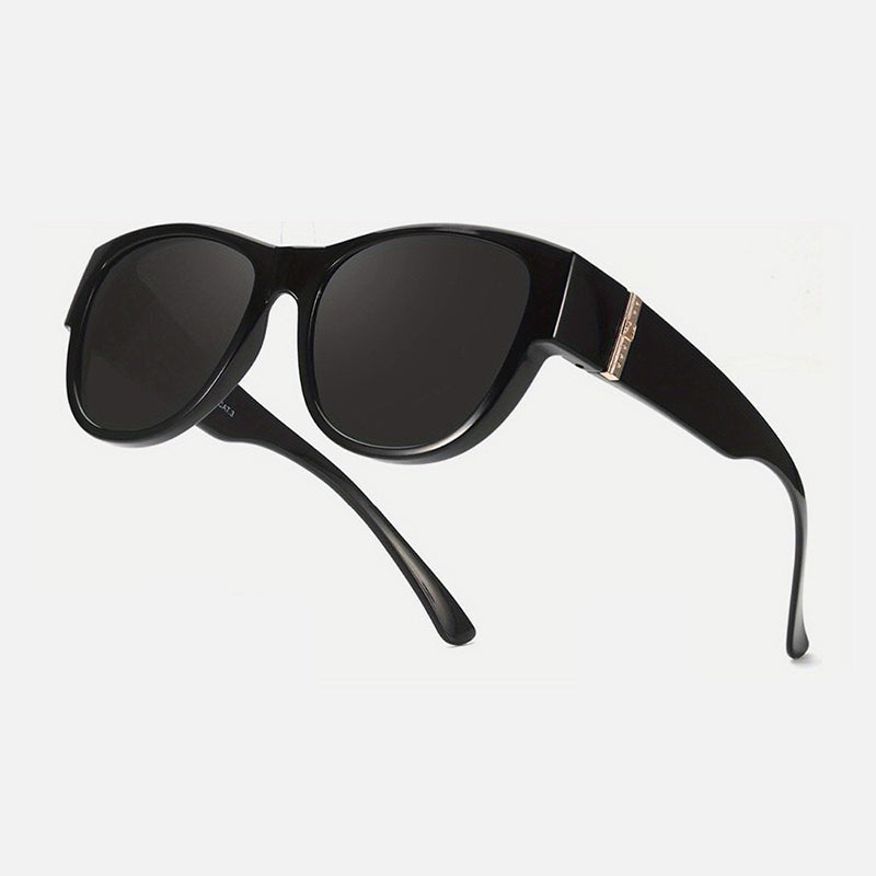 🔥 50% OFF TODAY! 😎 Oversized Fit-Over Sunglasses for Women ✨ Wear Comfortably Over Prescription Glasses
