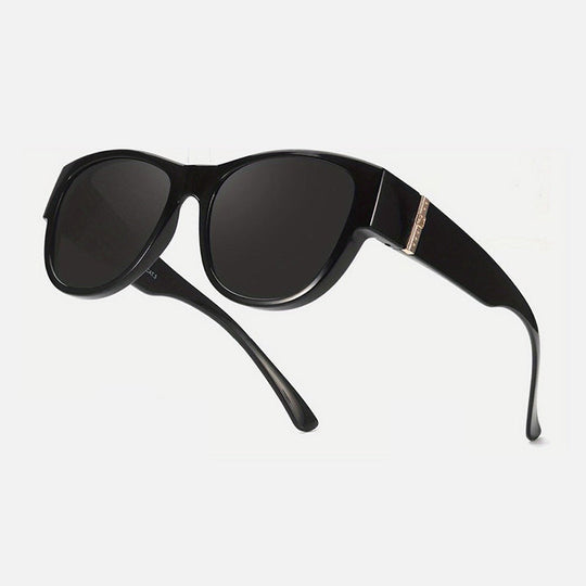 🔥 50% OFF TODAY! 😎 Oversized Fit-Over Sunglasses for Women ✨ Wear Comfortably Over Prescription Glasses