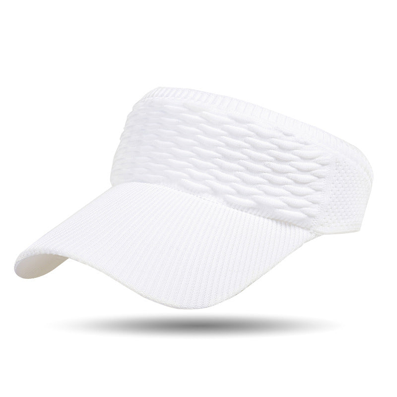 🕶️🌊🍹Chic Knit Sun Visor Hat – Lightweight &amp; Airy, Adds a Sporty Touch to Any Outfit – Ideal for Poolside Lounging, Beach Vacations or Outdoor Brunch 👙👗
