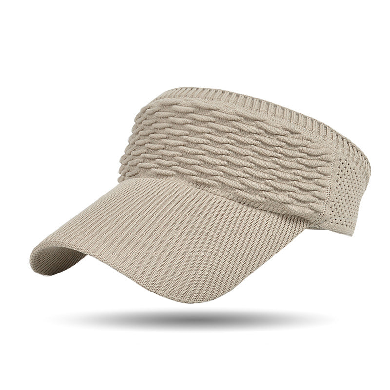 🕶️🌊🍹Chic Knit Sun Visor Hat – Lightweight &amp; Airy, Adds a Sporty Touch to Any Outfit – Ideal for Poolside Lounging, Beach Vacations or Outdoor Brunch 👙👗