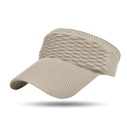 🕶️🌊🍹Chic Knit Sun Visor Hat – Lightweight &amp; Airy, Adds a Sporty Touch to Any Outfit – Ideal for Poolside Lounging, Beach Vacations or Outdoor Brunch 👙👗