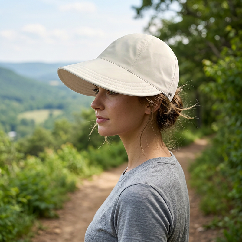 🔥LAST DAY SALE: ONLY ￡6.99!!🎁✨Women’s UPF 50+ Elegant Foldable Sun Hat – Wide-Brim Cotton Bucket Hat with Neck Flap &amp; Adjustable Strap 🌞🇬🇧 | Packable, Breathable &amp; Beach-Ready