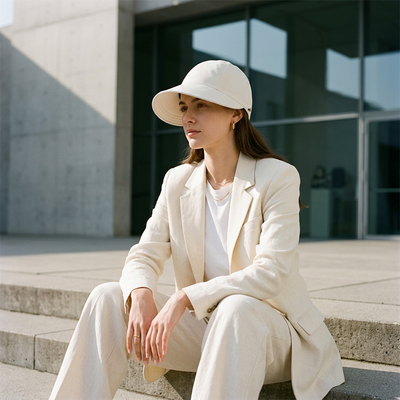 🔥LAST DAY SALE: ONLY ￡6.99!!🎁✨Women’s UPF 50+ Elegant Foldable Sun Hat – Wide-Brim Cotton Bucket Hat with Neck Flap &amp; Adjustable Strap 🌞🇬🇧 | Packable, Breathable &amp; Beach-Ready