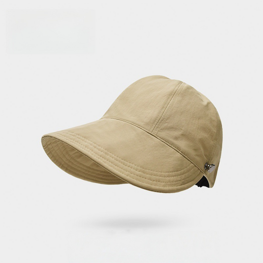 ✨Women’s UPF 50+ Elegant Foldable Sun Hat – Wide-Brim Cotton Bucket Hat with Neck Flap &amp; Adjustable Strap 🌞🇬🇧 | Packable, Breathable &amp; Beach-Ready