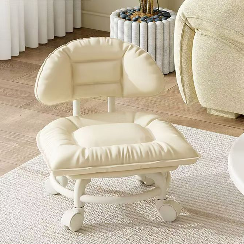 🪑 50% OFF NOW! ☁️ Low-Back Rolling Stool – Quiet Wheels &amp; Cloud-Like Comfort – Perfect for Childcare, Cleaning, and Relaxation 🏠