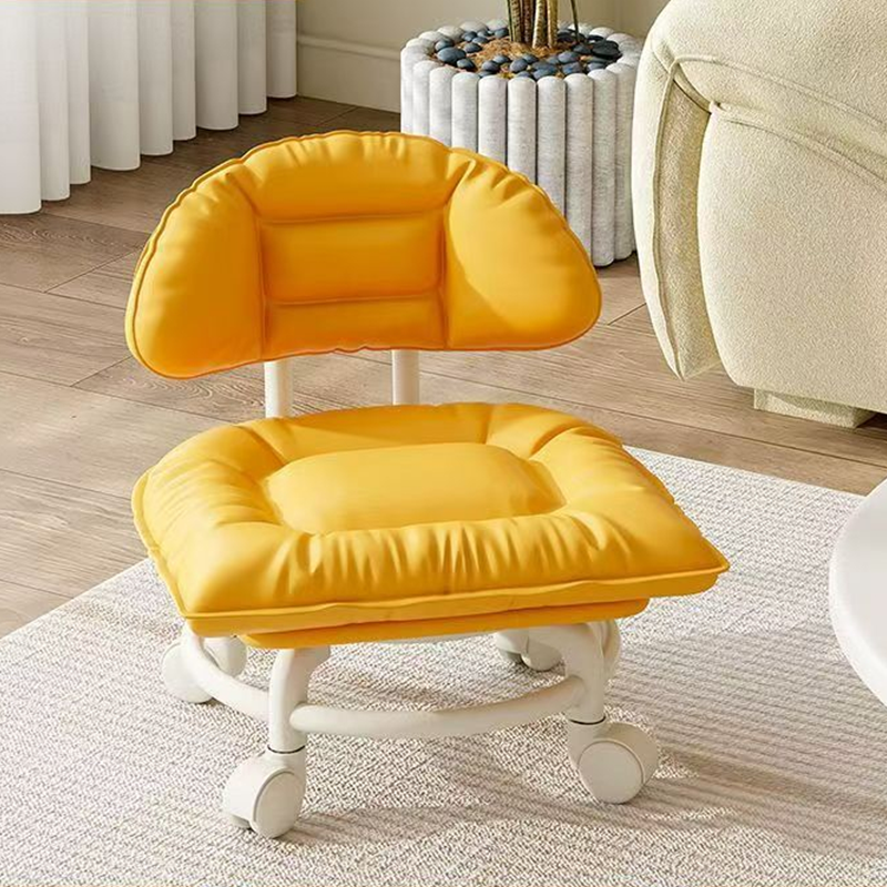 🪑 50% OFF NOW! ☁️ Low-Back Rolling Stool – Quiet Wheels &amp; Cloud-Like Comfort – Perfect for Childcare, Cleaning, and Relaxation 🏠