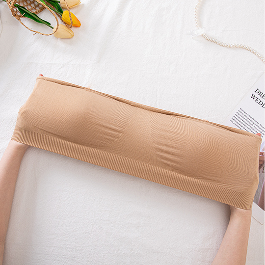 Women’s Wireless Bandeau Bra with Removable Straps