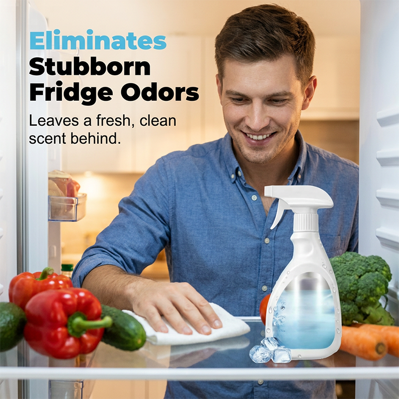 🔥 Buy 2 Get 1 Free! ❄️ Refrigerator De-Icing Cleaning Spray ✨ Quickly Removes Ice Buildup &amp; Keeps Your Fridge Fresh