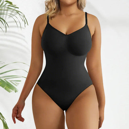 🔥 50% OFF TODAY! 💕 Seamless Thong Bodysuit Jumpsuit ✨ Sculpting Fit, Adjustable Comfort &amp; Invisible Under Any Outfit