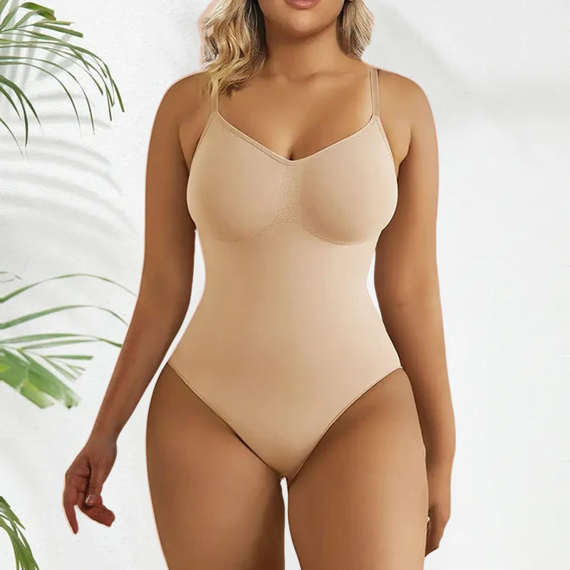 🔥 50% OFF TODAY! 💕 Seamless Thong Bodysuit Jumpsuit ✨ Sculpting Fit, Adjustable Comfort &amp; Invisible Under Any Outfit
