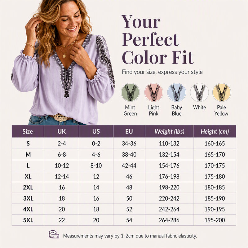 ✨🛍️Fresh Drop - V-Neck 3D Print Long Sleeve – Flattering Fit & Modern Aesthetic for Any Wardrobe
