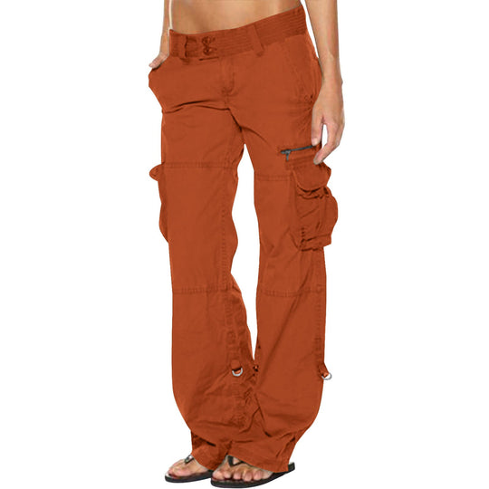 Must-Have🔥👖 Relaxed Wide-Leg Cargo Trousers – Functional Multi-Pocket Design &amp; Comfortable All-Day Fit