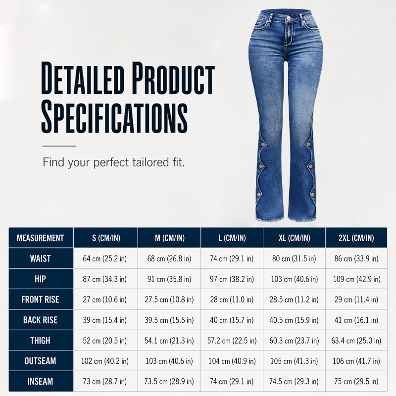 ⏰Last Day Sale 60% Off💃Women High Waisted Distressed Flare Jeans