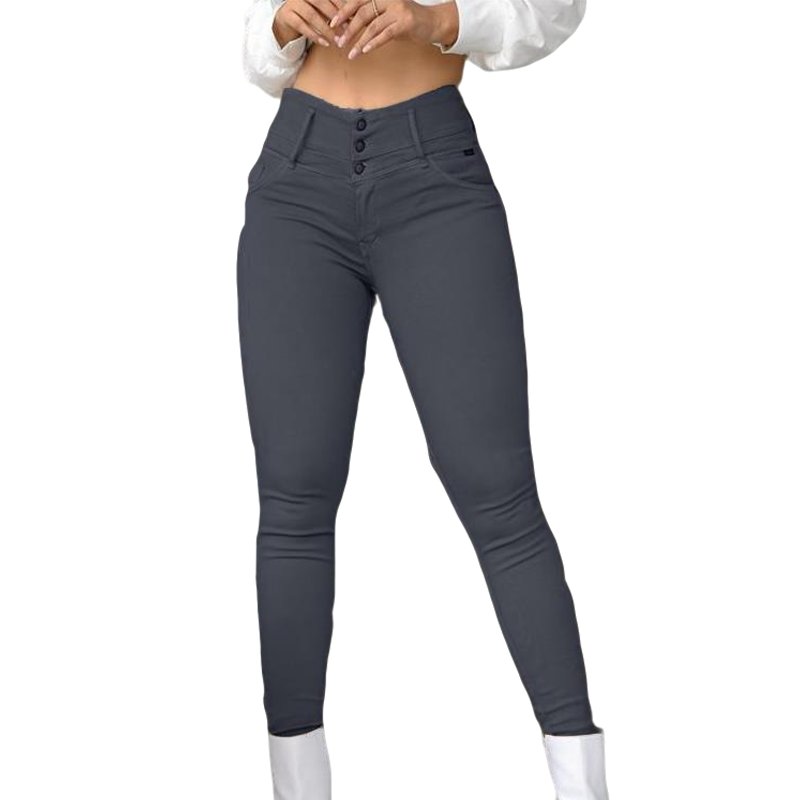 ✨ Women’s Stretch High-Waist Skinny Pants – Flattering Fit &amp; Everyday Comfort