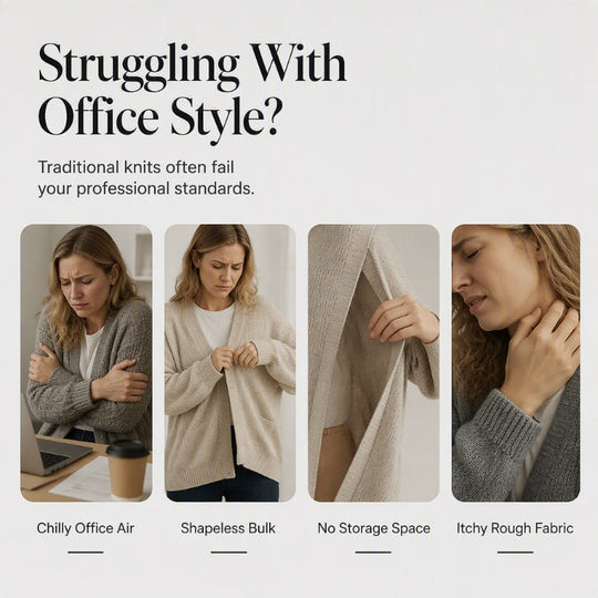 🏆Bestseller 🧥 Knit Lapel Cardigan – Timeless Silhouette &amp; Effortless Elegance for Every Look