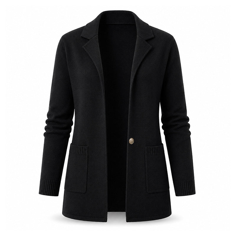 🏆Bestseller 🧥 Knit Lapel Cardigan – Timeless Silhouette &amp; Effortless Elegance for Every Look