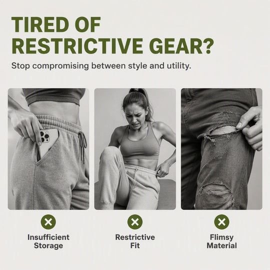 👖New Arrivals - Loose Cargo Joggers with High-Stretch Fabric – Functional Pockets &amp; Tapered Silhouette for Active Urban Wear