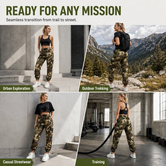 👖New Arrivals - Loose Cargo Joggers with High-Stretch Fabric – Functional Pockets &amp; Tapered Silhouette for Active Urban Wear