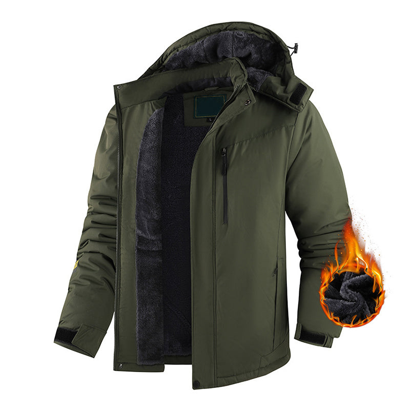 ❄️ Built for Rough Weather | Windproof Winter Shell Jacket