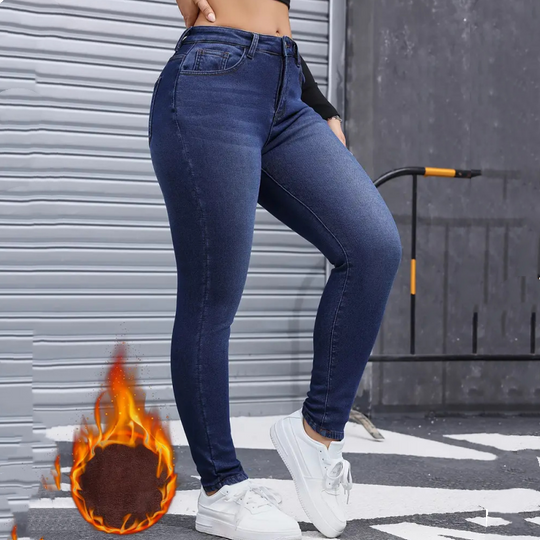 ❄️ Warm Denim Without the Bulk | Women&