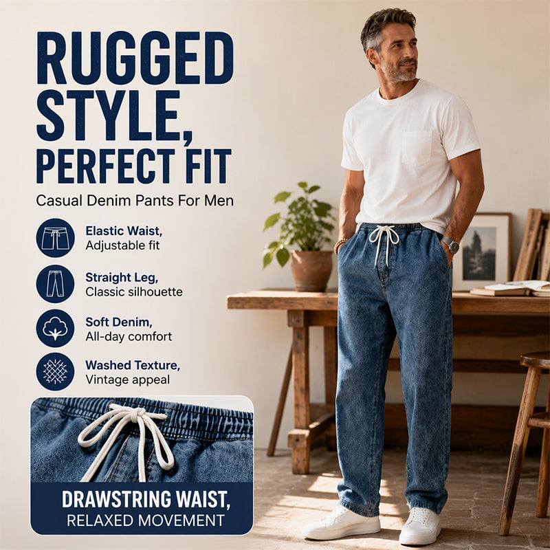 👖 Relaxed Denim, Easy Movement | Men&