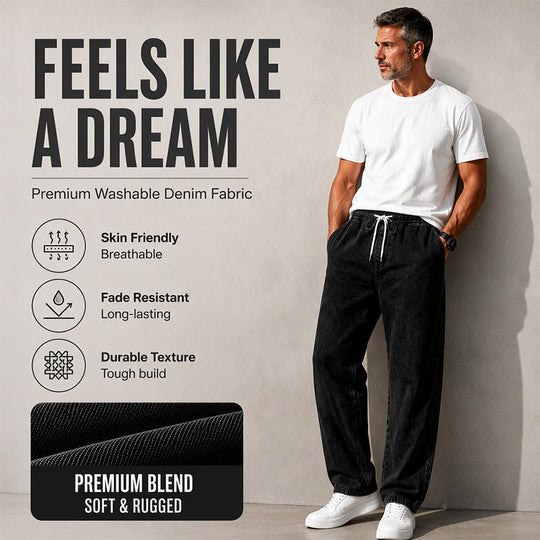 👖 Relaxed Denim, Easy Movement | Men&