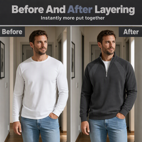 🧥 Refined Warmth, Easy Everyday Fit | Men&