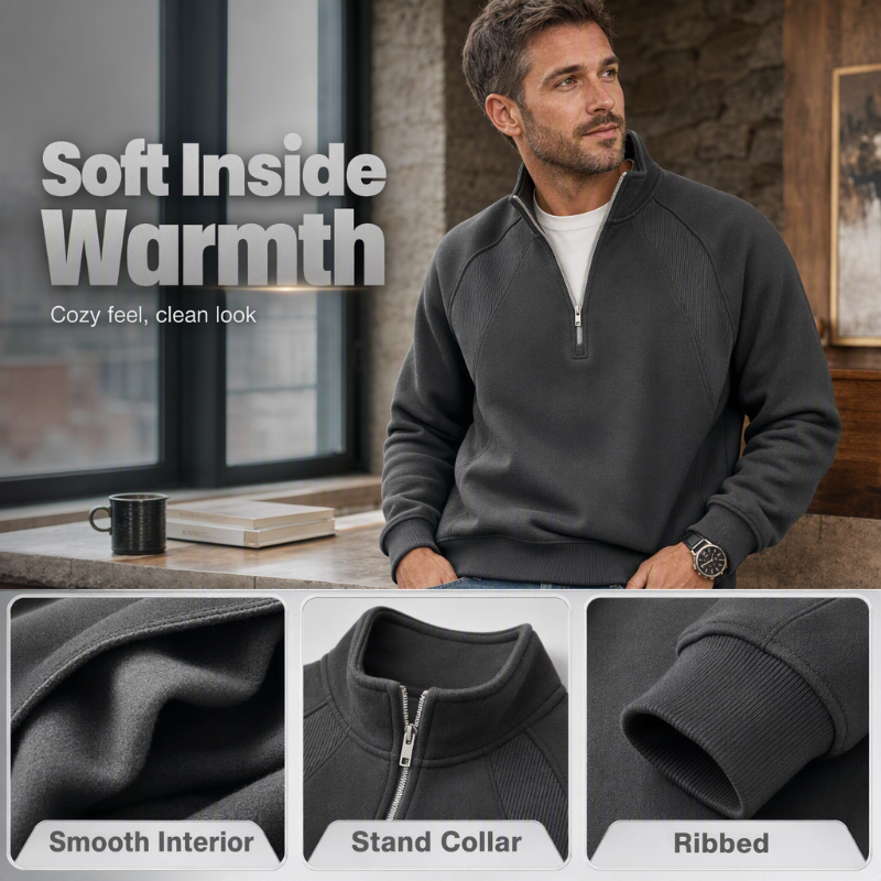 🧥 Refined Warmth, Easy Everyday Fit | Men&