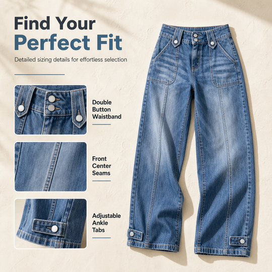 👖 Retro Denim Style | Women&