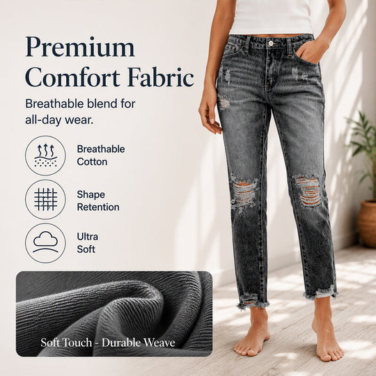 👖 Vintage Edge, Effortless Style | Women&
