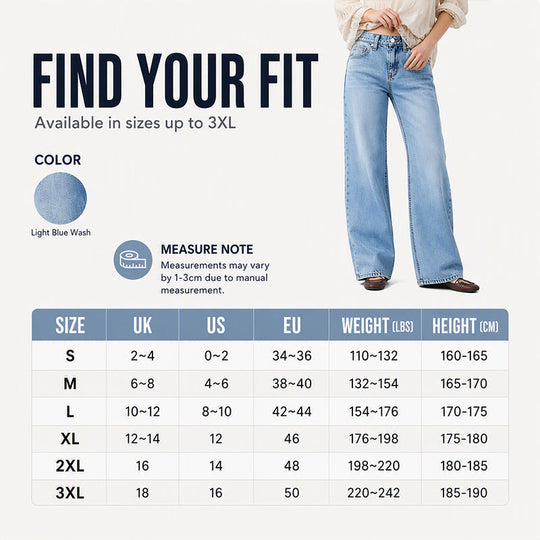 👖 Stretch Comfort, Flattering Wide-Leg Fit | Women&