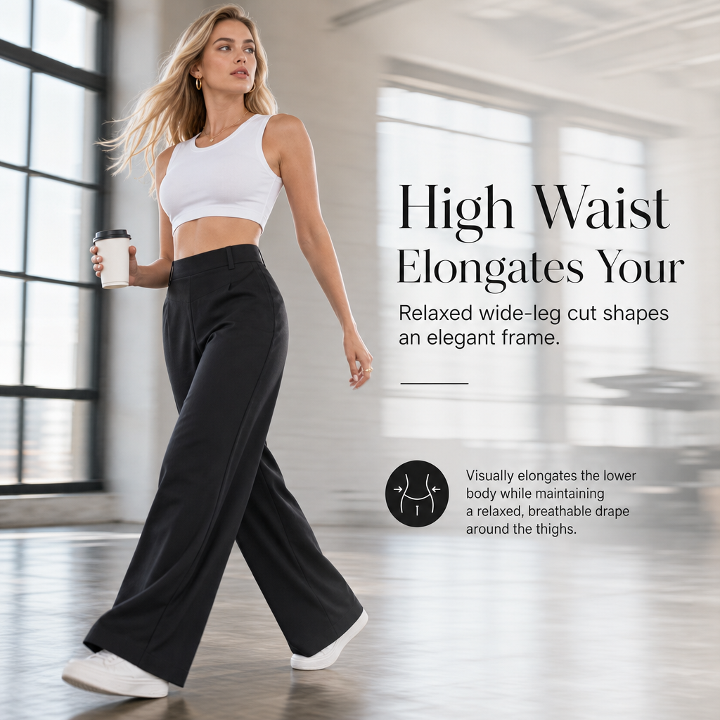 👖 Tailored Waist, Flattering Drape | Women&