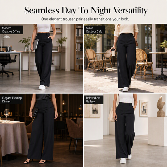👖 Tailored Waist, Flattering Drape | Women&