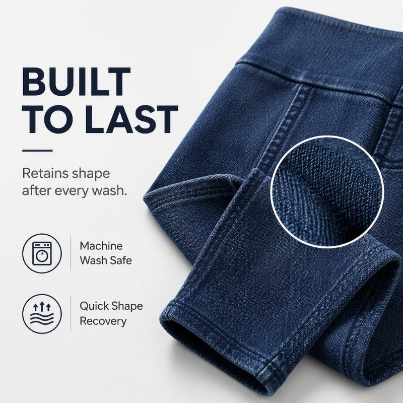✨👖 High Waist Denim Leggings That Shape &amp; Flatter Your Figure