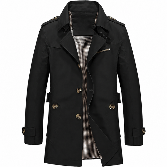 🧥 Washed Cotton, Sharper Long-Line Fit | Men&