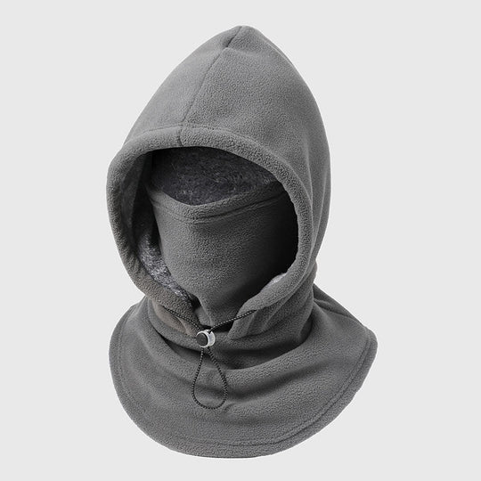 🔥 ❄️ Warm Balaclava with Adjustable Drawstring – Face and Neck Protection
