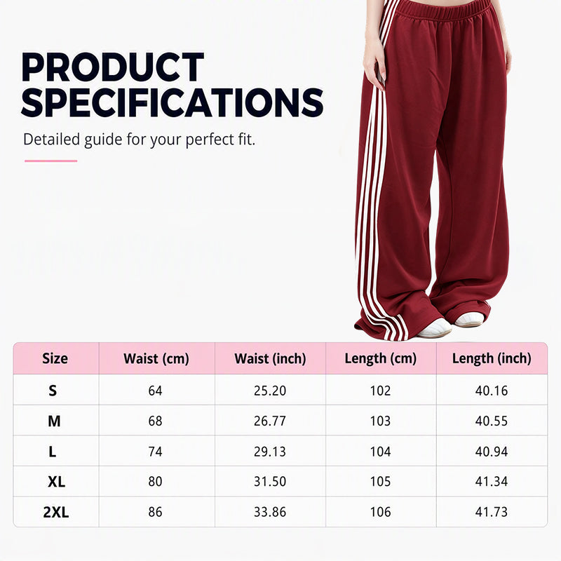 👖 Side Stripes, Leg-Lengthening Drape | Women&