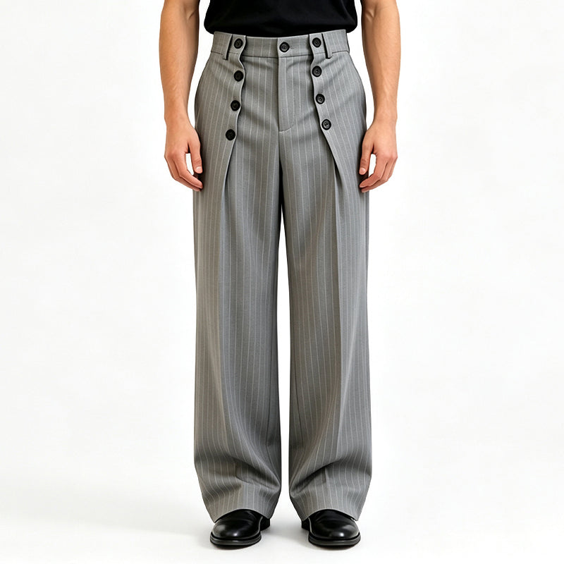 💼 Tailored Waist, Effortless Drape | Men&