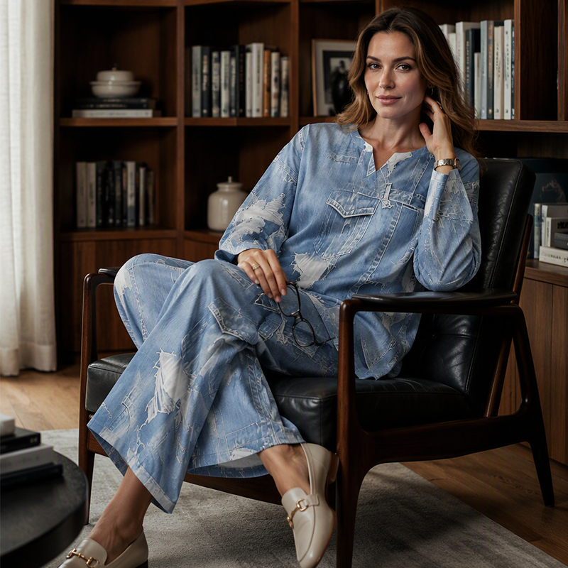 🎨 Denim Look, Lighter Feel | Women&