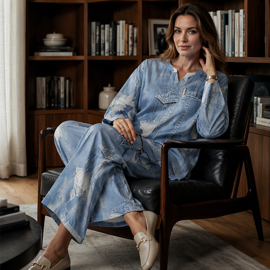 🎨 Denim Look, Lighter Feel | Women&