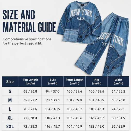 🎨 Denim Look, Lighter Feel | Women&