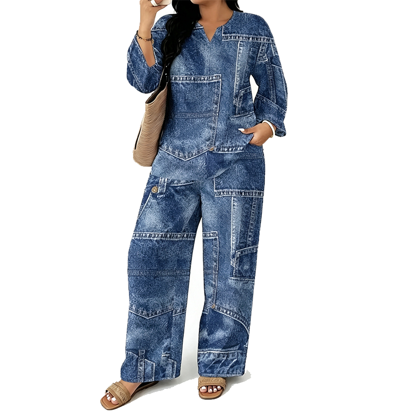 🎨 Denim Look, Lighter Feel | Women&