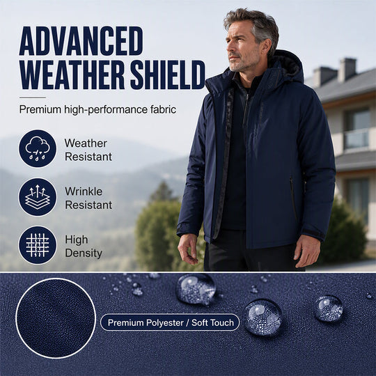 🌧️ Waterproof Protection, Plush-Lined Warmth | Men&