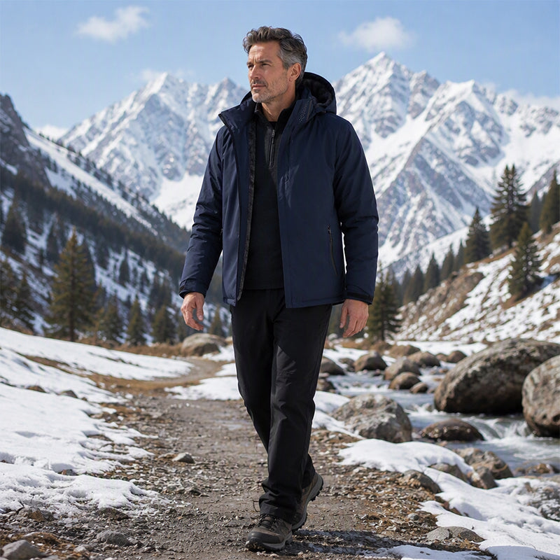 🌧️ Waterproof Protection, Plush-Lined Warmth | Men&