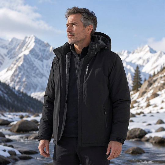 🌧️ Waterproof Protection, Plush-Lined Warmth | Men&