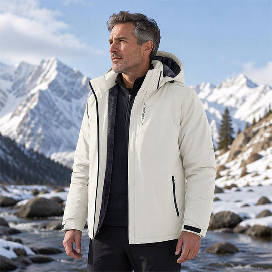 🌧️ Waterproof Protection, Plush-Lined Warmth | Men&
