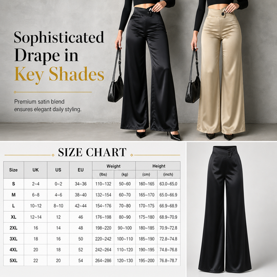 ✨ Asymmetrical Waist, Elegant Drape | Women&