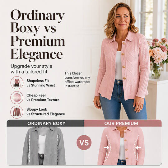 🖤Black Friday Sale:50% OFF🖤✨ Elegant Gathered Peplum Blazer For Women - Feminine Silhouette, Peplum Cut, Elegant