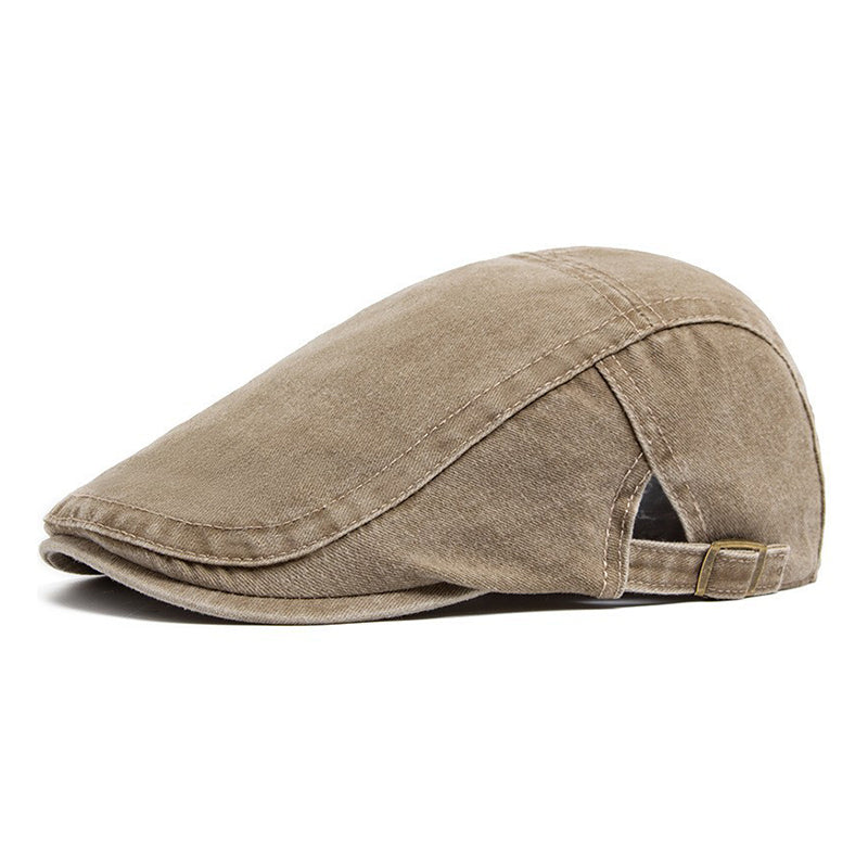 🔥 Hot Sale🧢Vintage Distressed Beret Flat Cap